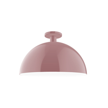 Montclair Light Works FMDX472-20 - 18" Ray Flush Mount, Mauve