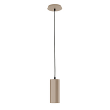 Montclair Light Works PEB418-18-C21 - 3.5" Jordan shade, white cord with canopy, Clay