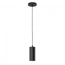 Montclair Light Works PEB418-41 - 3.5" Jordan shade, black cord with canopy, Black