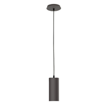 Montclair Light Works PEB418-57-C21 - 3.5" Jordan shade, white cord with canopy, Bronze Matte