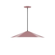 Montclair Light Works PEB429-20 - 24" Vessel Pendant, Mauve