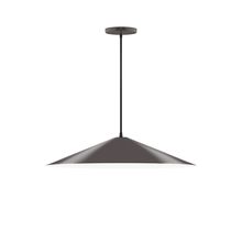Montclair Light Works PEB429-51 - 24" Vessel Pendant, Architectural Bronze