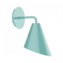 Montclair Light Works SCJ415-48 - Jasmine wall sconce, Sea Green