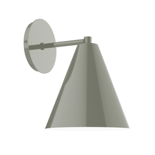 Montclair Light Works SCK420-24 - Jynx wall sconce, Moss Green