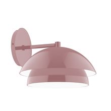 Montclair Light Works SCKX445-20 - 10" Nest Wall Sconce, Mauve