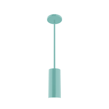Montclair Light Works STG418-48 - 3.5" Jordan Stem Hung Pendant, Sea Green