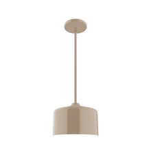 Montclair Light Works STG419-18 - 8.5" Julia Stem Hung Pendant, Clay