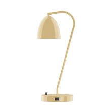 Montclair Light Works TLC417-17 - 23" Jill Table Lamp, Ivory