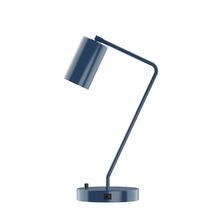 Montclair Light Works TLD425-50 - 21.5" J-Series Table Lamp, Navy