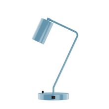 Montclair Light Works TLD425-54 - 21.5" J-Series Table Lamp, Light Blue