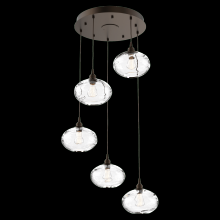 Hammerton CHB0036-05-FB-OC-C01-E2 - Coppa Round 5pc Multi-Pendant