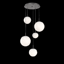 Hammerton CHB0092-05-GP-WL-C01-L3 - Gaia Round 5pc Multi-Pendant