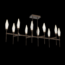Hammerton PLB0050-67-FB-CA-001-L1 - Rock Crystal Linear Belvedere - 67-Inch