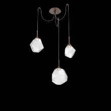 Hammerton SCB0039-03-BB-C-C01-L3 - Gem Round 3pc Swag Multi-Pendant