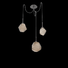 Hammerton SCB0039-03-GP-B-C01-L1 - Gem Round 3pc Swag Multi-Pendant