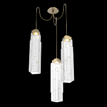 Hammerton SCB0056-03-GB-LC-C01-L1 - Ledgestone Round 3pc Swag Multi-Pendant