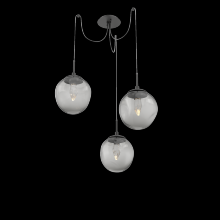 Hammerton SCB0066-03-MB-GS-C01-L1 - Aster Round 3pc Swag Multi-Pendant