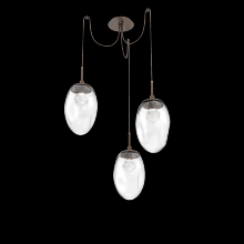 Hammerton SCB0067-03-BB-ZC-C01-L3 - Meteo Round 3pc Swag Multi-Pendant