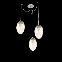 Hammerton SCB0067-03-BS-FA-C01-L3 - Meteo Round 3pc Swag Multi-Pendant