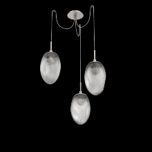 Hammerton SCB0067-03-BS-FS-C01-L3 - Meteo Round 3pc Swag Multi-Pendant