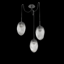 Hammerton SCB0067-03-MB-FS-C01-L1 - Meteo Round 3pc Swag Multi-Pendant