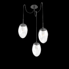 Hammerton SCB0067-03-MB-GC-C01-L3 - Meteo Round 3pc Swag Multi-Pendant