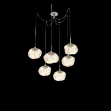 Hammerton SCB0068-06-BS-ZA-C01-L1 - Nova Round 6pc Swag Multi-Pendant
