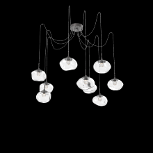 Hammerton SCB0068-09-GP-FC-C01-L1 - Nova Round 9pc Swag Multi-Pendant