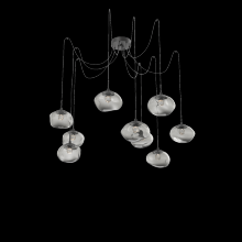 Hammerton SCB0068-09-MB-FS-C01-L1 - Nova Round 9pc Swag Multi-Pendant