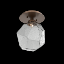 Hammerton SMB0039-01-BB-S-L3 - Single Glass Sconce & Flush Mount - Gem