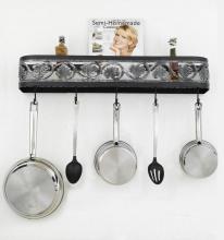 Hi-Lite MFG Co. H-80-24Y-B-BR47/A-GLD - POT RACK COLLECTION