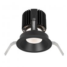 WAC US R4RD1T-W827-BK - Volta Round Shallow Regressed Trim with LED Light Engine