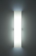 WPT Design CHAN-Std-SV-WH - Channel - Sconce - Fluorescent - White - 28x6, Standard