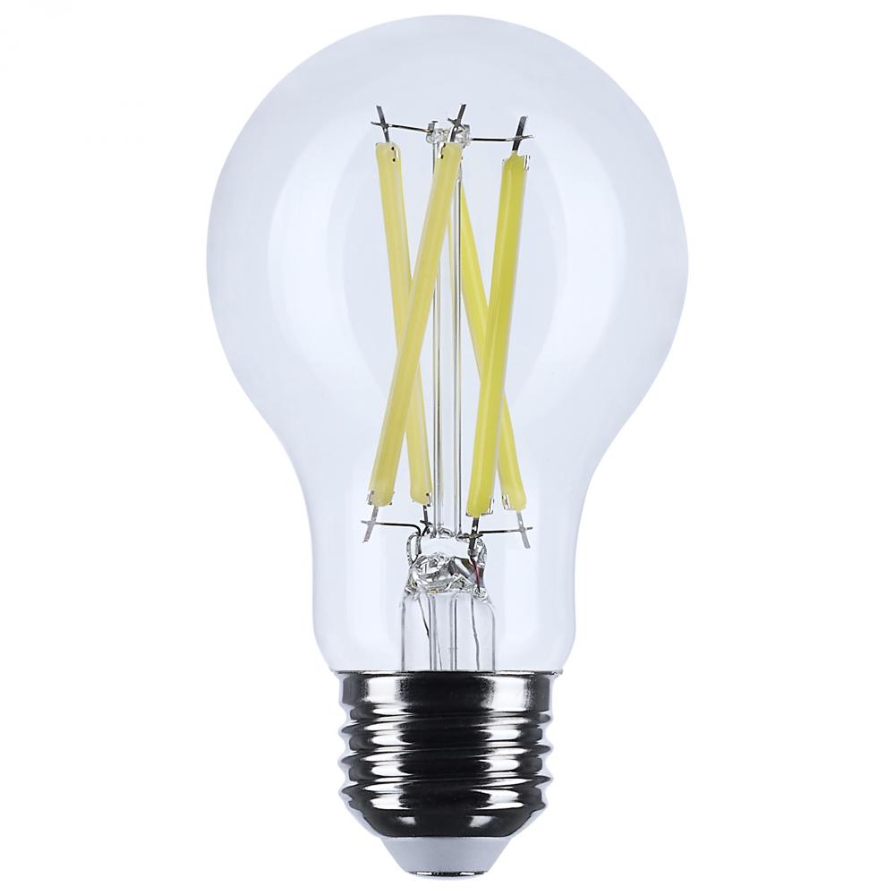 12.5 Watt A19 LED; Medium Base; Clear; 3500K CCT; 120 Volt