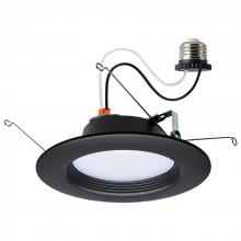 Satco Products Inc. S11837R1 - 9 Watt; LED Downlight Retrofit; 5-6 Inch; CCT Selectable; 120 Volts; Bronze Finish