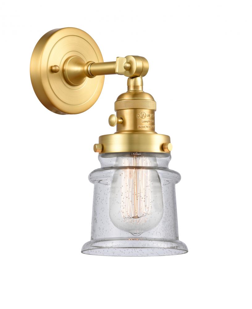 Canton - 1 Light - 5 inch - Satin Gold - Adjustable Sconce