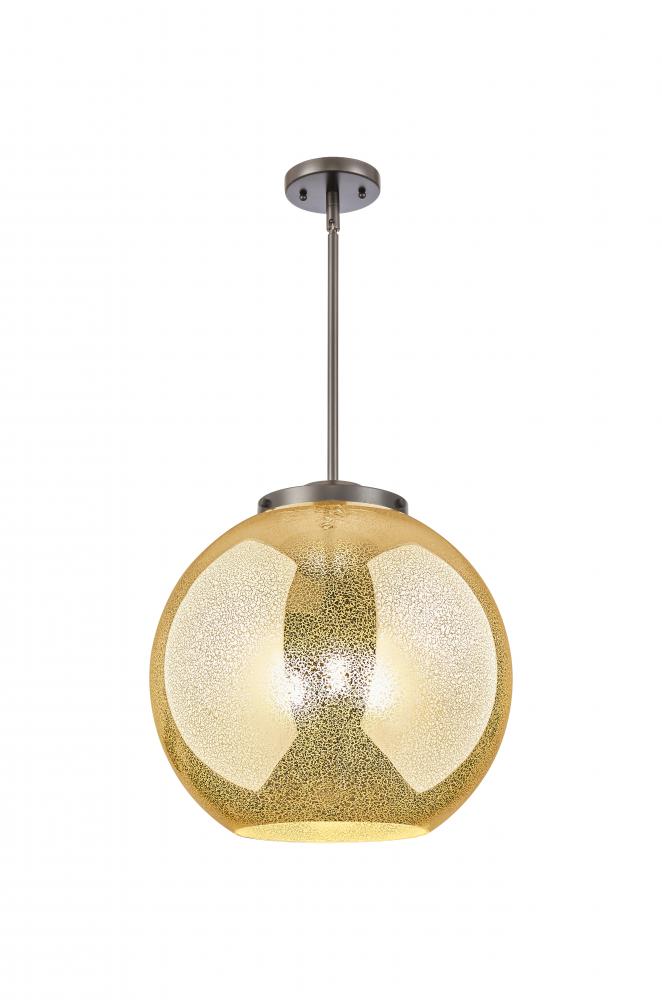 Athens - 3 Light - 16 inch - Oil Rubbed Bronze - Cord hung - Pendant