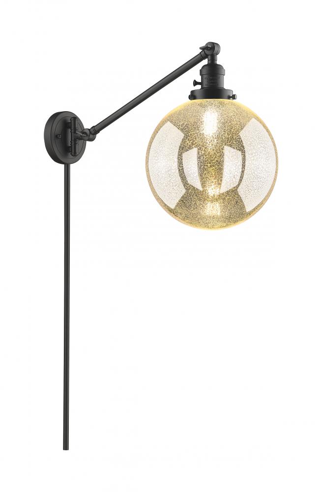 Beacon - 1 Light - 10 inch - Oil Rubbed Bronze -Adjustable Swing Arm