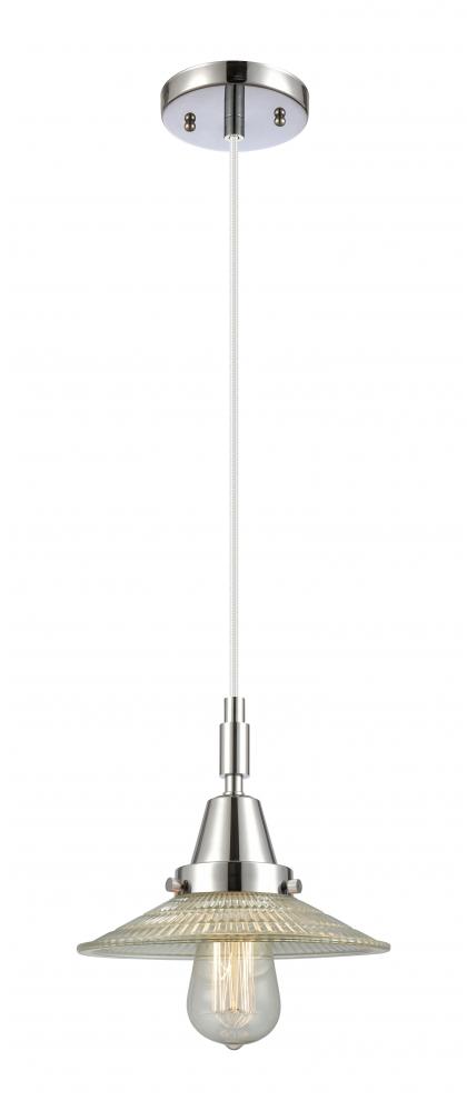 Halophane - 1 Light - 9 inch - Polished Chrome - Mini Pendant