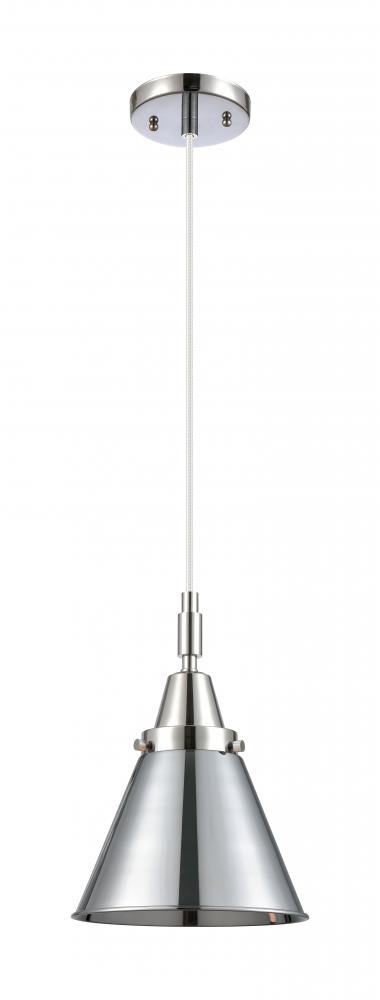 Appalachian - 1 Light - 8 inch - Polished Chrome - Mini Pendant