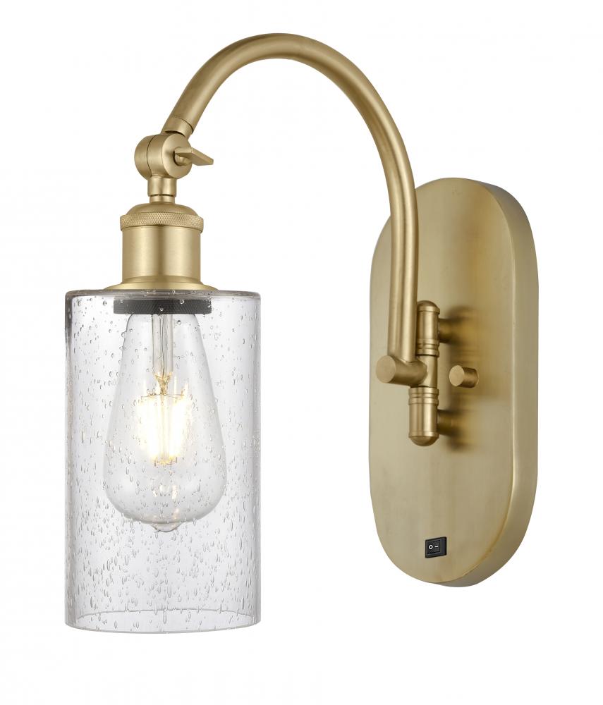 Clymer - 1 Light - 4 inch - Satin Gold - Adjustable Swing Arm