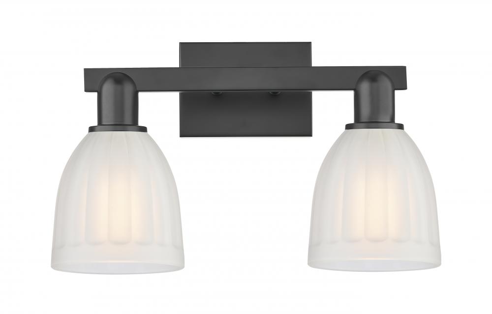 Brookfield - 2 Light - 17 inch - Polished Nickel - Bath Vanity Light