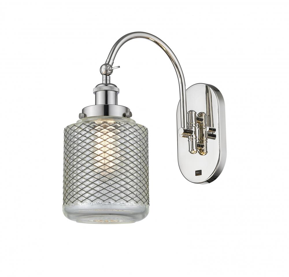 Stanton - 1 Light - 6 inch - Polished Nickel - Adjustable Swing Arm