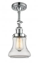 Innovations Lighting 201F-PC-G192 - Bellmont - 1 Light - 6 inch - Polished Chrome - Adjustable Semi-Flush Mount
