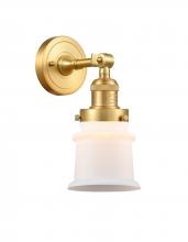 Innovations Lighting 203-SG-G181S - Canton - 1 Light - 5 inch - Satin Gold - Adjustable Sconce
