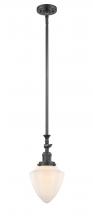 Innovations Lighting 206-OB-G661-7 - Bullet - 1 Light - 7 inch - Oil Rubbed Bronze - Stem Hung - Adjustable Mini Pendant