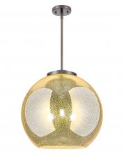 Innovations Lighting 221-3S-OB-G128-18 - Athens - 3 Light - 18 inch - Oil Rubbed Bronze - Cord hung - Pendant