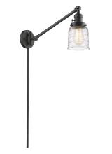 Innovations Lighting 237-OB-G513 - Bell - 1 Light - 8 inch - Oil Rubbed Bronze -Adjustable Swing Arm