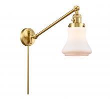Innovations Lighting 237-SG-G191 - Bellmont - 1 Light - 8 inch - Satin Gold -Adjustable Swing Arm