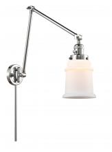 Innovations Lighting 238-PC-G181 - Canton - 1 Light - 6 inch - Polished Chrome -Adjustable Swing Arm